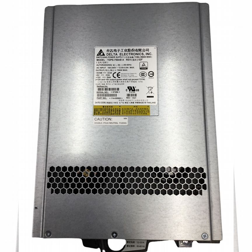 [TDPS-750AB] Блок Питания Netapp 750wt Ca07336-C141 Tdps-750ab
