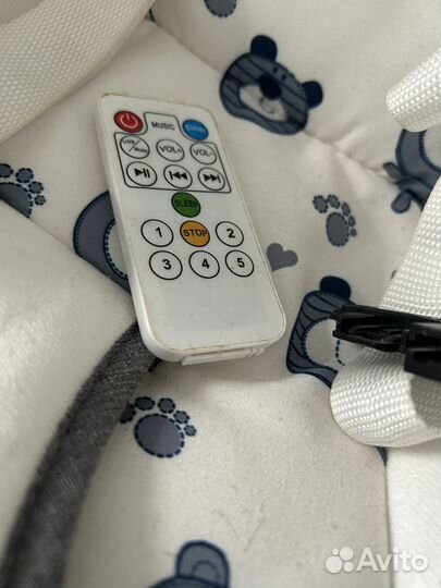 Электрокачели шезлонг Tommy