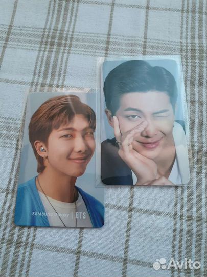 Официальные карты bts самсунг джин намджун хосок