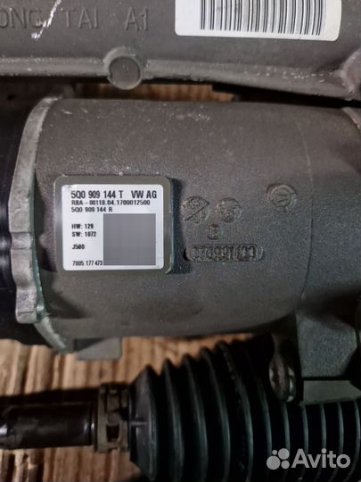 Рулевая рейка volkswagen golf mk7