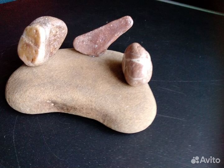 Подсвечник натуральный камень