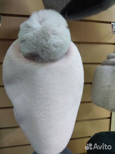 Женские шапки из эко меха