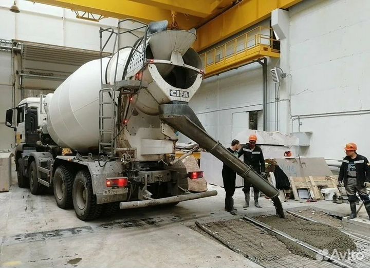 Бетонный раствор М400