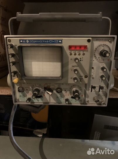 Осциллограф c1-117 1989г с зип