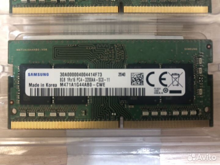 Оперативная память для ноутбука DDR4 3200MHz 16Gb