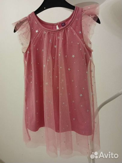 Нарядное платье для девочки размер 92