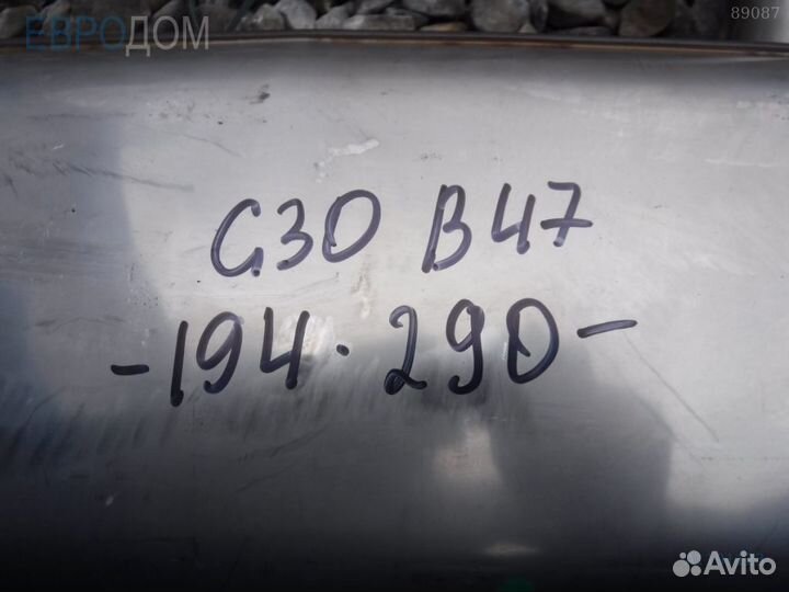 Глушитель банка b47 BMW G30 s1101123