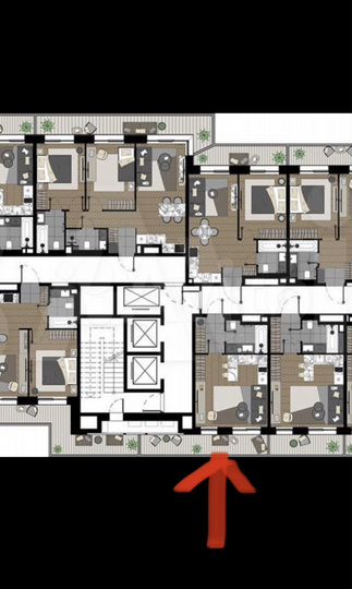 Апартаменты-студия, 27,9 м², 2/21 эт.