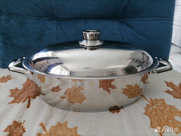 Кастрюля 8л Bohmann медицинская сталь 18/10