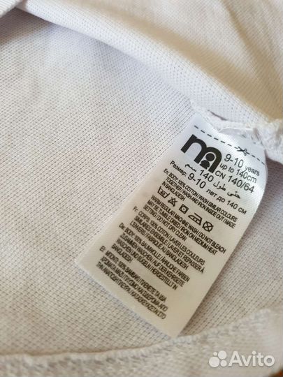 Школьная одежда 140р, поло Mothercare