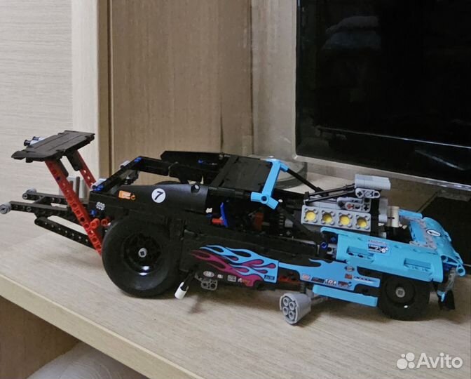 Lego technic 42050 драгстер