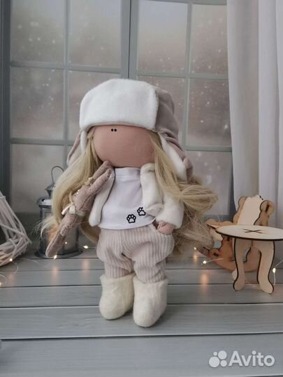 Интерьерная кукла ручной работы