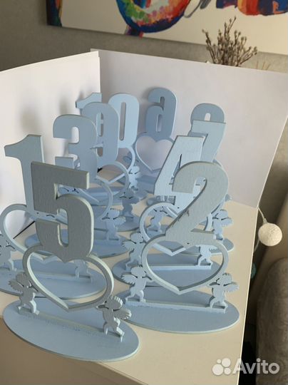 Номерки на столы