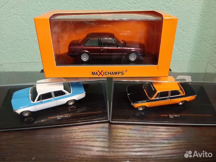 Модели BMW (Minichamps IXO Kyosho) 1/43