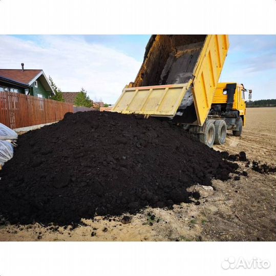 Чернозем / грунт плодородный с доставкой