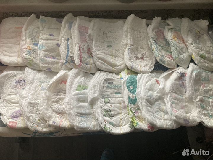 19 шт трусиков-подгузников L