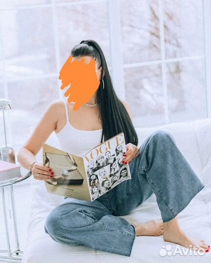 Премиальный накладной хвост на резинке