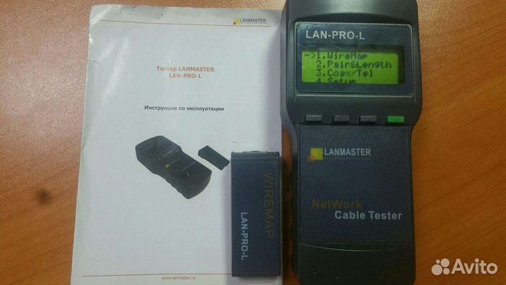 Кабельный тестер витой пары и не только Lanmaster