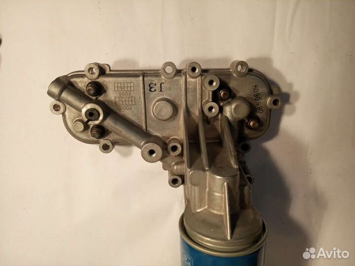 Кронштейн масляного фильтра + фильтр KiA Hyundai