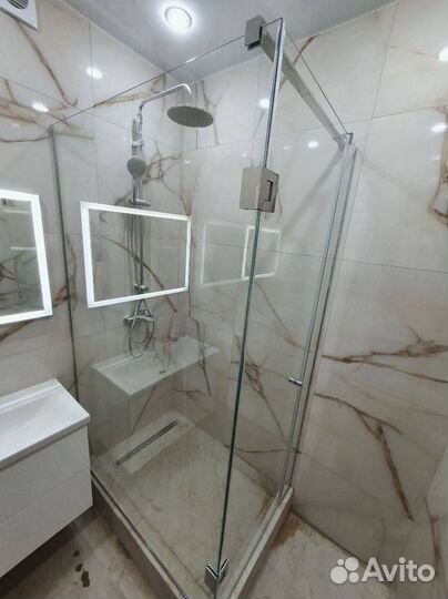 Стеклянная перегородка