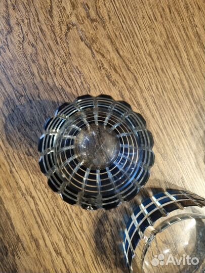 Пепельница, чернильница, стакан /ваза времен СССР