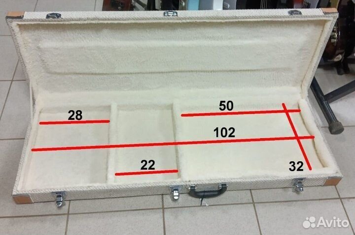 Кейс Кофр для электрогитары