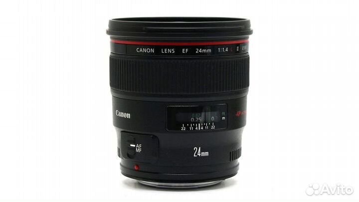 Canon EF 24mm f/1.4L II USM в упаковке