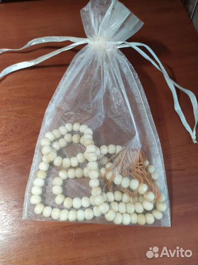 Буддийские четки из кости Яка (Тибет)