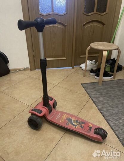 Самокат детский трехколесный бу