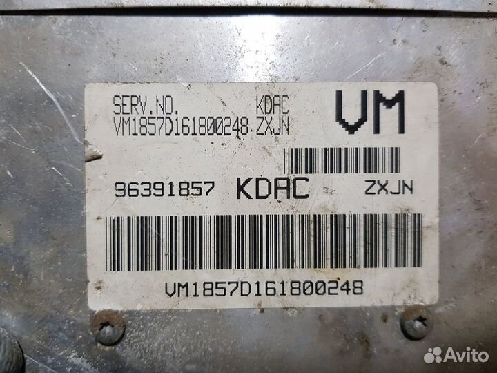 Блок управления двигателем Chevrolet Lanos 2006