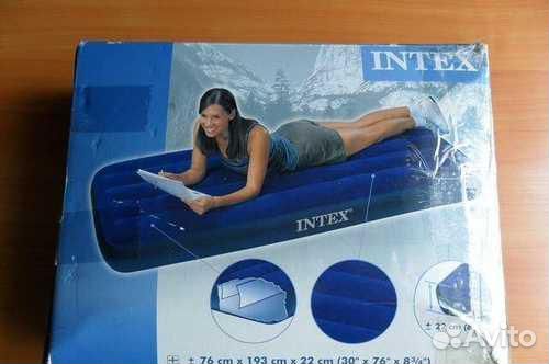 Надувной матрас intex бу