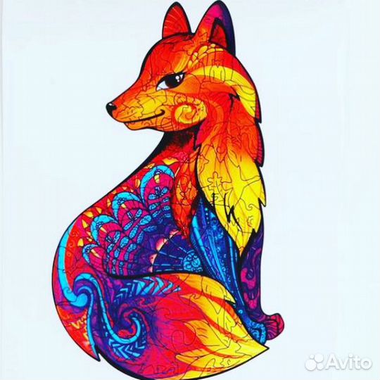 Пазлы фигурные 101 деталь