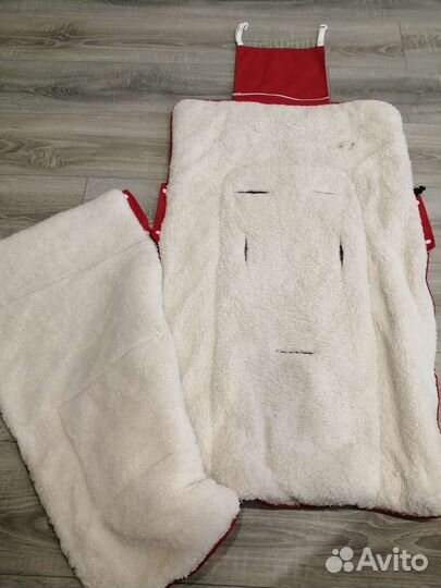 Зимний конверт в коляску