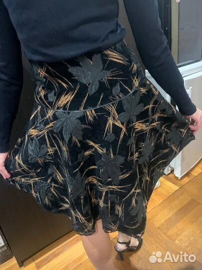 Юбка вельветовая 46 размер