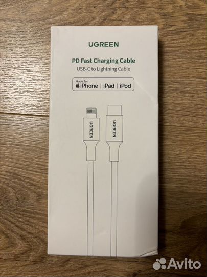 Кабель Ugreen Lightning - USB-C made for iPhone 2м