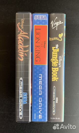 Aladdin, Lion King, Jungle Book