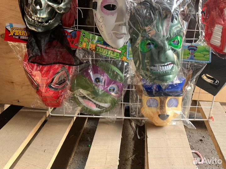 Маски крик гайфокс халк судная ночь пират доставка