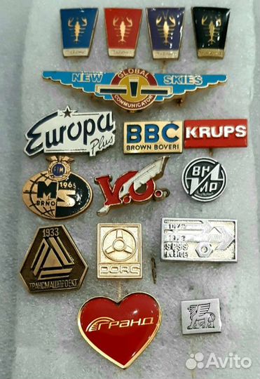 Значки Фрачные разные