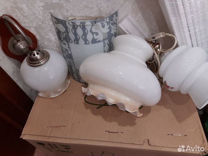 Светильники со времен СССР-все за 1000