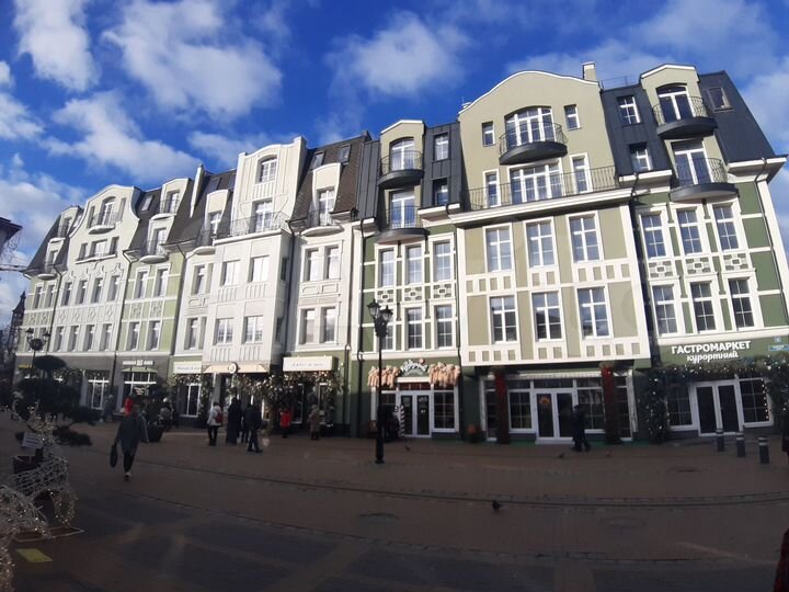 2-к. апартаменты, 54,6 м², 3/5 эт.