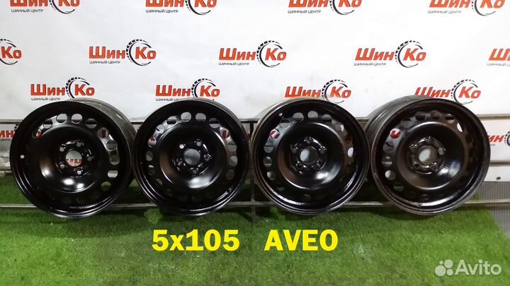 2566) К-кт дисков ориг штамп R15 chevrolet 5х105