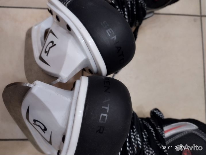 Коньки хоккейные senator 47р