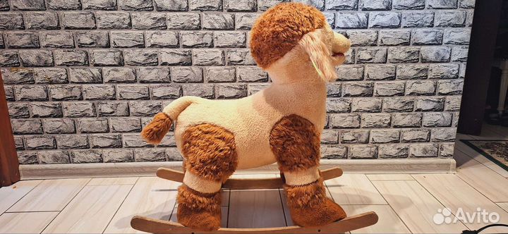 Детская качалка собачка