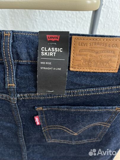 Levi's юбка джинсовая, original