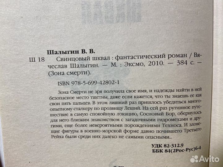 Свинцовый шквал - Вячеслав Шалыгин. Зона смерти