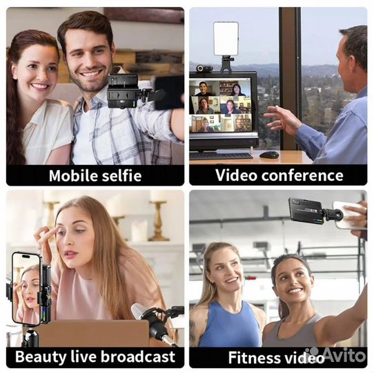 LED лампа компакт 2500-9000K 5W видео свет