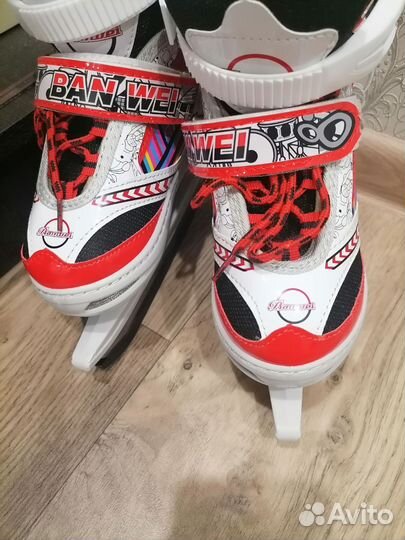 Коньки детские раздвижные