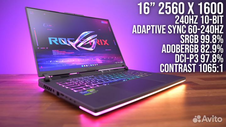 Asus Strix G16 RTX 4080 / i7 13650HX / 2K / 240Hz