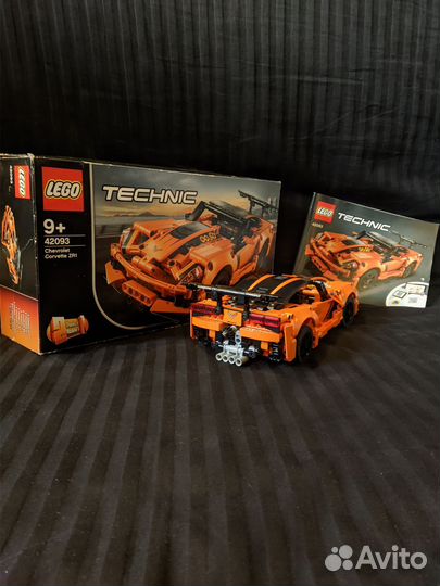 Lego Technic 42093 Chevrolet Corvette ZR1