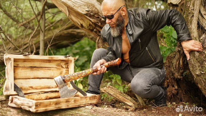 Топор ручной работы